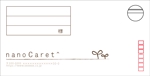 k_wasabiさんのネットショップ「nano Caret^」の封筒のデザインへの提案