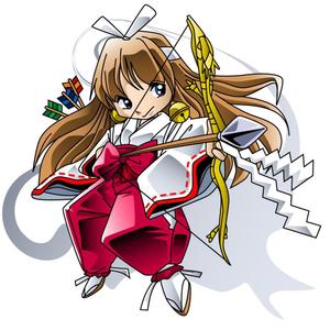 株式会社エルエルパレス／岩気裕司 (elpiy)さんのゲームに登場するモンスターのイラスト(巫女モンスター)への提案