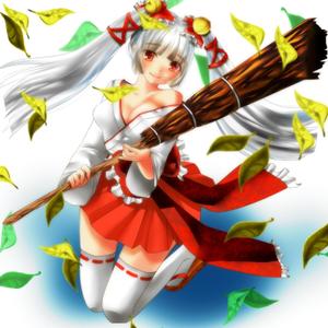 仮 ()さんのゲームに登場するモンスターのイラスト(巫女モンスター)への提案