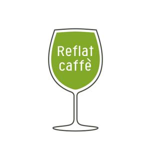 0024GRAPHICS ()さんのフレッシュジュースの「Reflat caffe」カフェのロゴへの提案