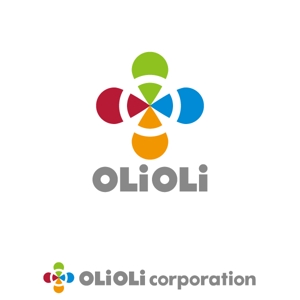 さんの創作和食料理店　衣料品販売　売電　などを営む企業　「OLi OLi  」（四季おりおり）のロゴ　への提案