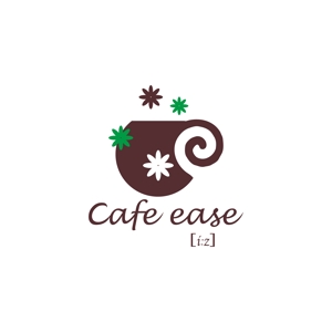 kazukotoki (kazukotoki)さんのカフェ「cafe ease」のロゴへの提案