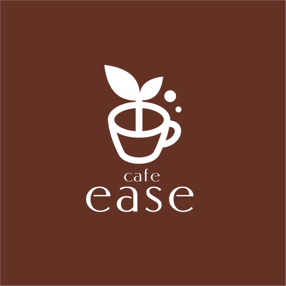 カフェ「cafe ease」のロゴ