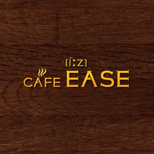 pinion0919 (pinion0919)さんのカフェ「cafe ease」のロゴへの提案