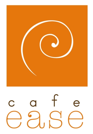 ZOO_incさんのカフェ「cafe ease」のロゴへの提案