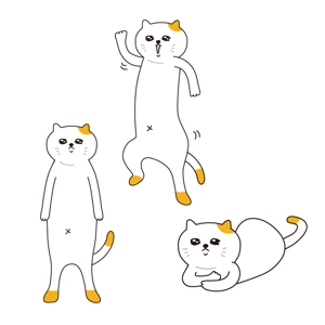 foryouforme (foryouforme)さんの2足歩行の猫のイラストへの提案
