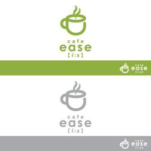 take5-design (take5-design)さんのカフェ「cafe ease」のロゴへの提案