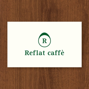 tanaka10 (tanaka10)さんのフレッシュジュースの「Reflat caffe」カフェのロゴへの提案