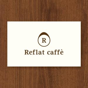 tanaka10 (tanaka10)さんのフレッシュジュースの「Reflat caffe」カフェのロゴへの提案