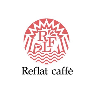 tkytkytkyさんのフレッシュジュースの「Reflat caffe」カフェのロゴへの提案