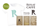 オシリデザインワークス ()さんのフレッシュジュースの「Reflat caffe」カフェのロゴへの提案