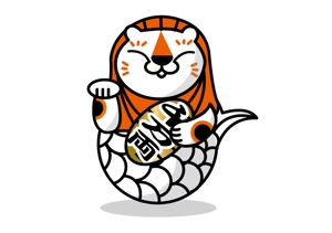 marukei (marukei)さんの招き猫スタイル・マーライオンおきあがりこぼしデザインへの提案