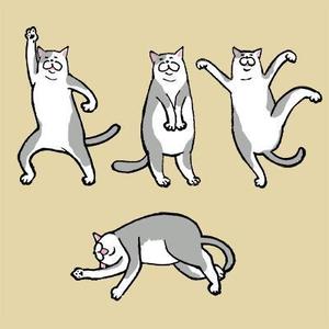 ひろみん (seino_001)さんの2足歩行の猫のイラストへの提案
