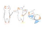 のがみ　かよ ()さんの2足歩行の猫のイラストへの提案