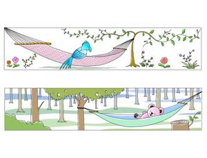 abi_sadaさんのハンモックのイラストへの提案