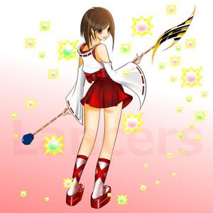 seize_a_chanceさんのゲームに登場するモンスターのイラスト(巫女モンスター)への提案