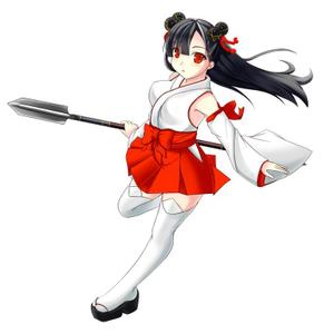kuroino (kuroino)さんのゲームに登場するモンスターのイラスト(巫女モンスター)への提案