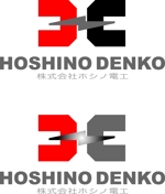 SUN DESIGN (keishi0016)さんの電気工事店　「株式会社ホシノ電工」のロゴへの提案