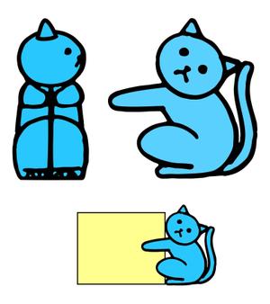 ttsoul (ttsoul)さんのねこのキャラクターデザインへの提案