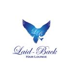 ZOO_incさんの美容室・ヘアサロンの「LAID-BACK Hair Lounge」のロゴへの提案