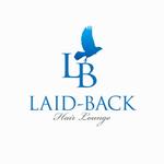 atomgra (atomgra)さんの美容室・ヘアサロンの「LAID-BACK Hair Lounge」のロゴへの提案