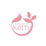agnes (agnes)さんのお菓子教室「L'Atelier de Kotty（アトリエ・ドゥ・コッティ）」のロゴへの提案