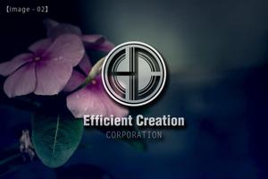 artwork like (artwork_like)さんの電子機器メーカー　「Efficient Creation: 和名 エフィシエントクリエーション」ロゴ一式への提案