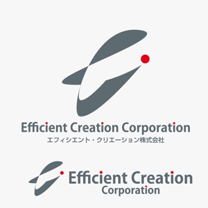 agnes (agnes)さんの電子機器メーカー　「Efficient Creation: 和名 エフィシエントクリエーション」ロゴ一式への提案