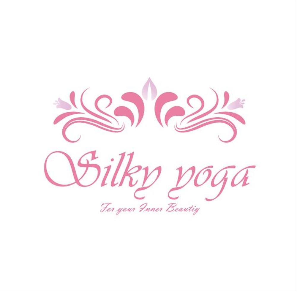 屋号「Silky yoga」のロゴ