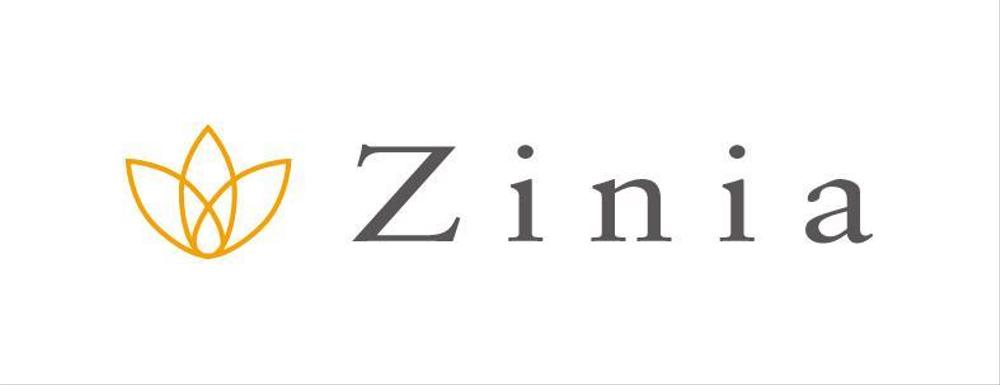 アパレルショップサイト『Zinia』のロゴデザイン