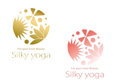 marukei (marukei)さんの屋号「Silky yoga」のロゴへの提案