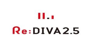 nobdesign (nobdesign)さんのボーカロイドのオリジナル音楽ユニット「Re:DIVA2.5（リアルディーヴァニーテンゴ）」のユニット名ロゴへの提案