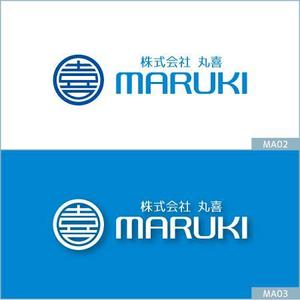 neomasu (neomasu)さんの建設、建築業の会社　株式会社 丸喜　のロゴへの提案