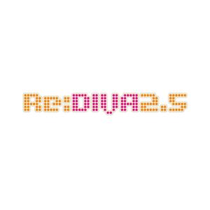 塚越　勇 ()さんのボーカロイドのオリジナル音楽ユニット「Re:DIVA2.5（リアルディーヴァニーテンゴ）」のユニット名ロゴへの提案