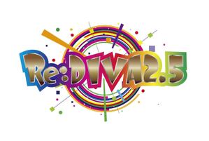 Kworks (kamisetup)さんのボーカロイドのオリジナル音楽ユニット「Re:DIVA2.5（リアルディーヴァニーテンゴ）」のユニット名ロゴへの提案