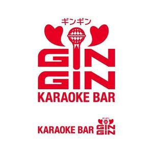 arizonan5 (arizonan5)さんのKARAOKE BAR「GIN×GIN」のロゴへの提案