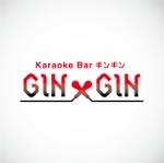 saitu (saitu)さんのKARAOKE BAR「GIN×GIN」のロゴへの提案