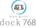 TAKAHASHI (takahashi_3)さんの海辺のトレーラーハウス貸別荘／キャンプサイト「dock768」（ドック・ナムヤ）のロゴへの提案