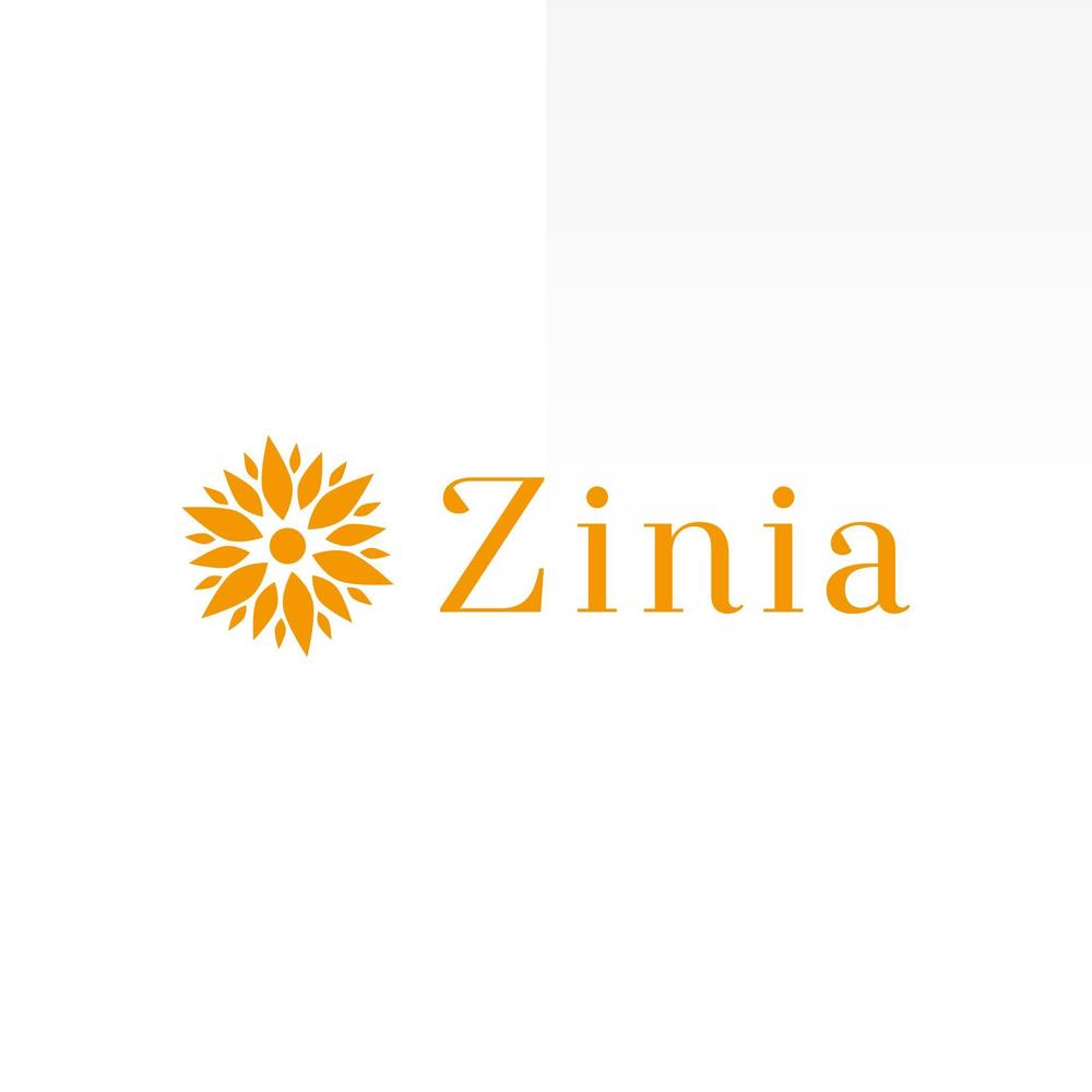 アパレルショップサイト『Zinia』のロゴデザイン