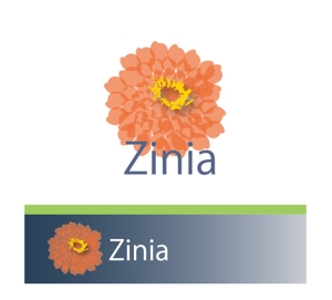 IandO (zen634)さんのアパレルショップサイト『Zinia』のロゴデザインへの提案