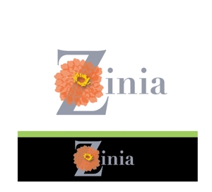 IandO (zen634)さんのアパレルショップサイト『Zinia』のロゴデザインへの提案