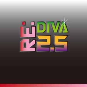 MaxDesign (shojiro)さんのボーカロイドのオリジナル音楽ユニット「Re:DIVA2.5（リアルディーヴァニーテンゴ）」のユニット名ロゴへの提案