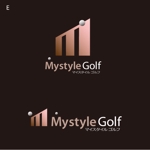 H-Design (yahhidy)さんのインターネットゴルフショップ「MystyleGolf/マイスタイルゴルフ」の店舗ロゴへの提案