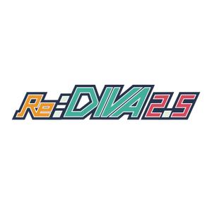 えだまめ (edamame-KK)さんのボーカロイドのオリジナル音楽ユニット「Re:DIVA2.5（リアルディーヴァニーテンゴ）」のユニット名ロゴへの提案