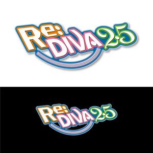 K'z Design Factory (kzdesign)さんのボーカロイドのオリジナル音楽ユニット「Re:DIVA2.5（リアルディーヴァニーテンゴ）」のユニット名ロゴへの提案