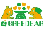 Rabbit Dance (brgt3cara)さんのオリジナルペットフードの量り売り「BREEDEAR」のロゴへの提案