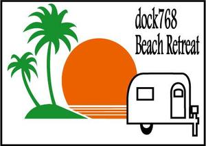 HIRO (HIRO_555)さんの海辺のトレーラーハウス貸別荘／キャンプサイト「dock768」（ドック・ナムヤ）のロゴへの提案