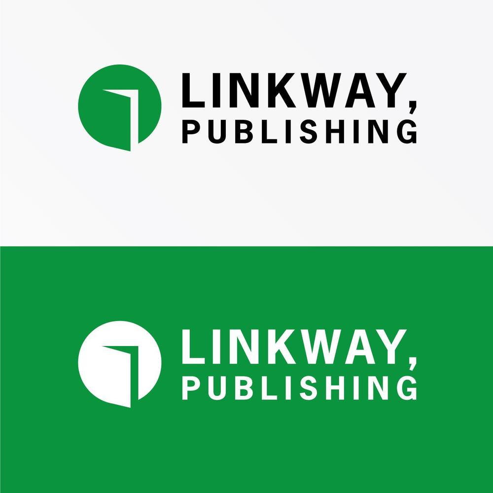 「LinkWay,出版株式会社」のロゴ作成