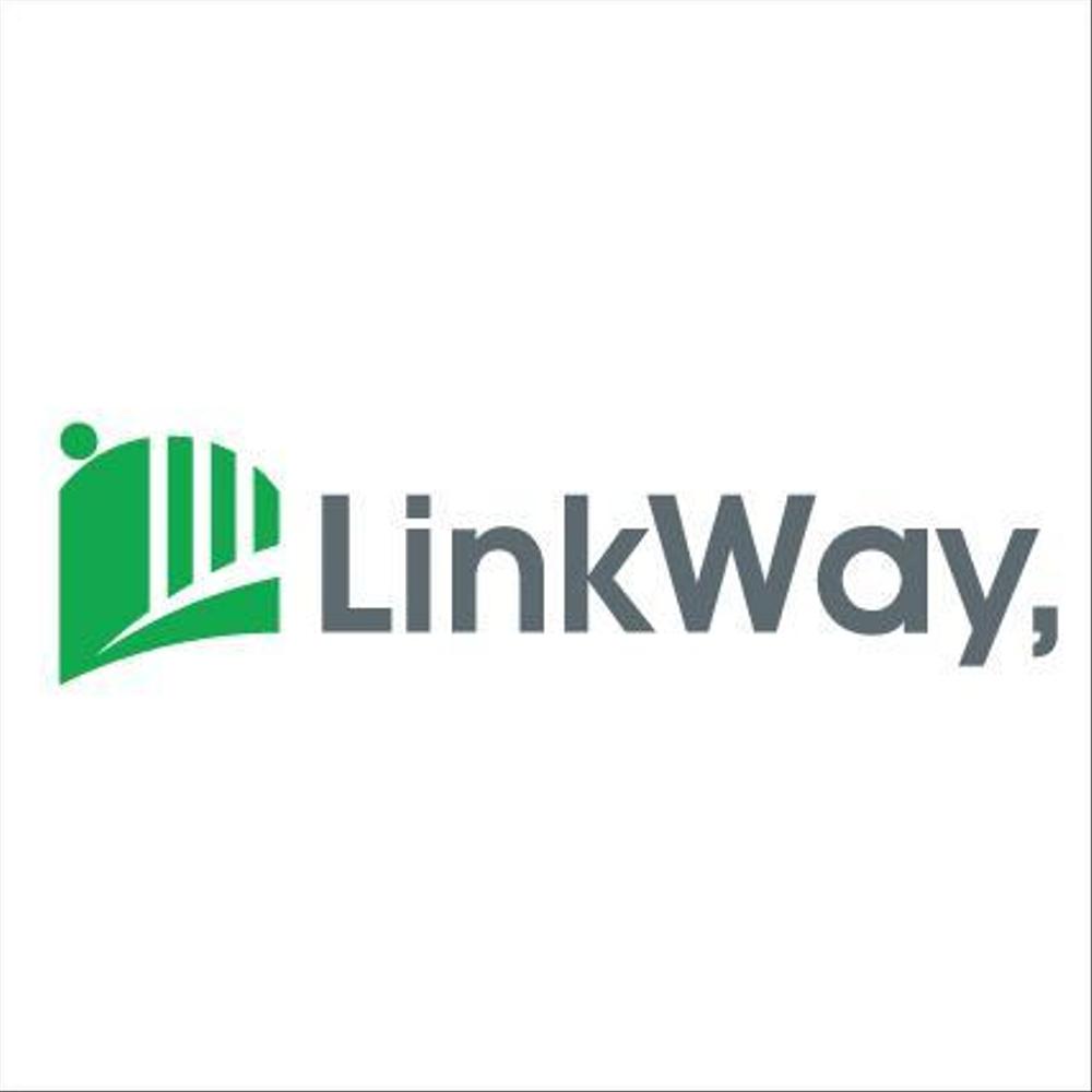 「LinkWay,出版株式会社」のロゴ作成