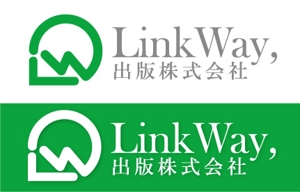 Hiko-KZ Design (hiko-kz)さんの「LinkWay,出版株式会社」のロゴ作成への提案